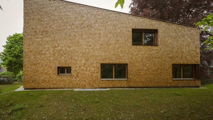Holzbau, Hospiz im Park, Stollenrain, Arlesheim, 1
