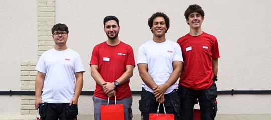 Gruppenfoto Lehrlinge