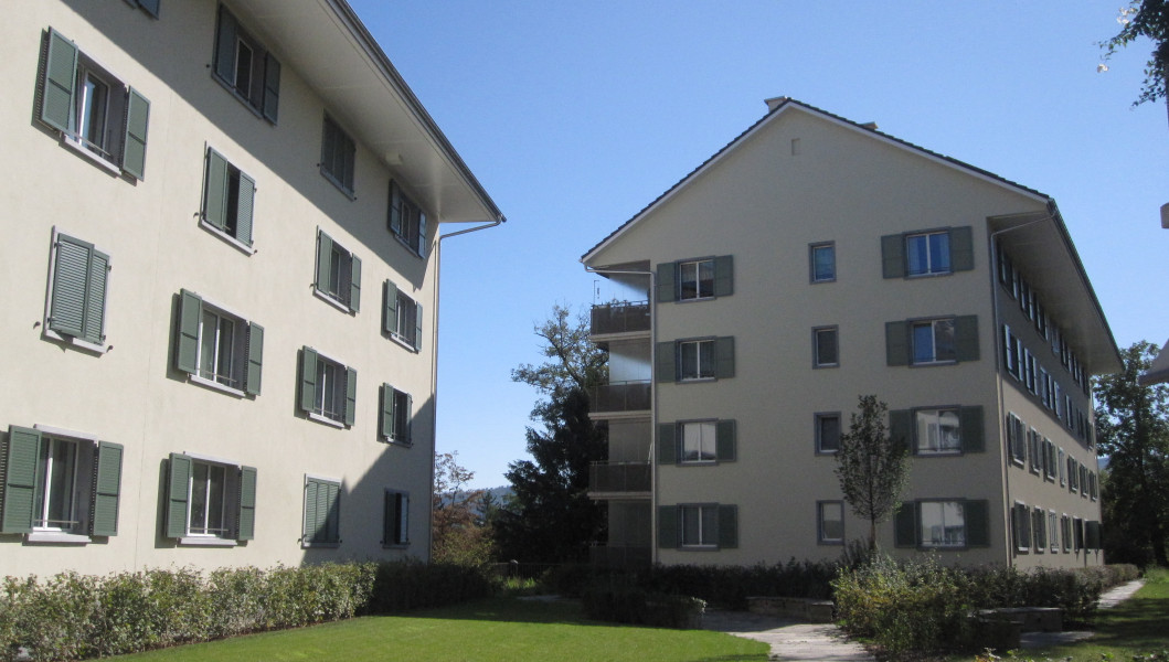 Satteldach Holzelementbau_wohnen&mehr, Basel